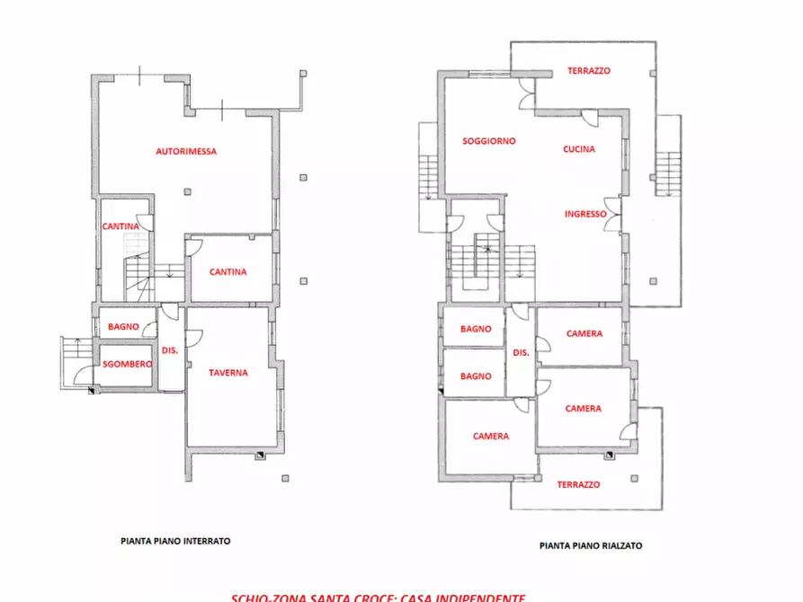 Immagine 20 di Casa indipendente in vendita  in VIA PARINI a Schio