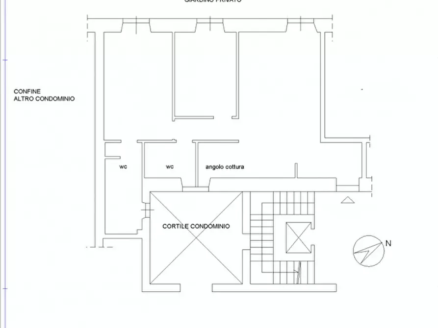 Immagine 12 di Appartamento in vendita  in Via San Vincenzo de' Paoli a Roma