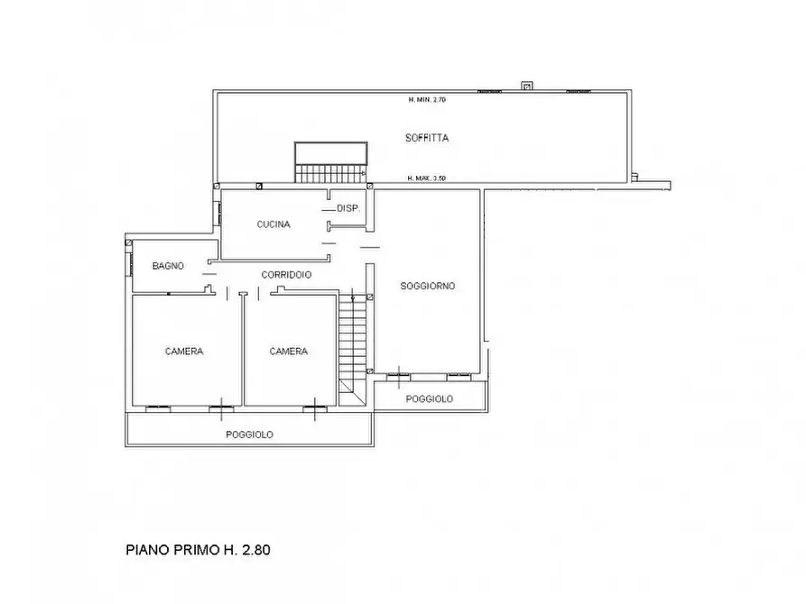 Immagine 11 di Casa bifamiliare in vendita  a Rubano