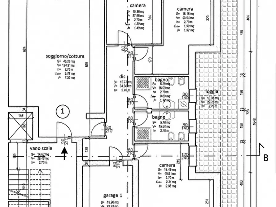 Immagine 8 di Appartamento in vendita  a Padova