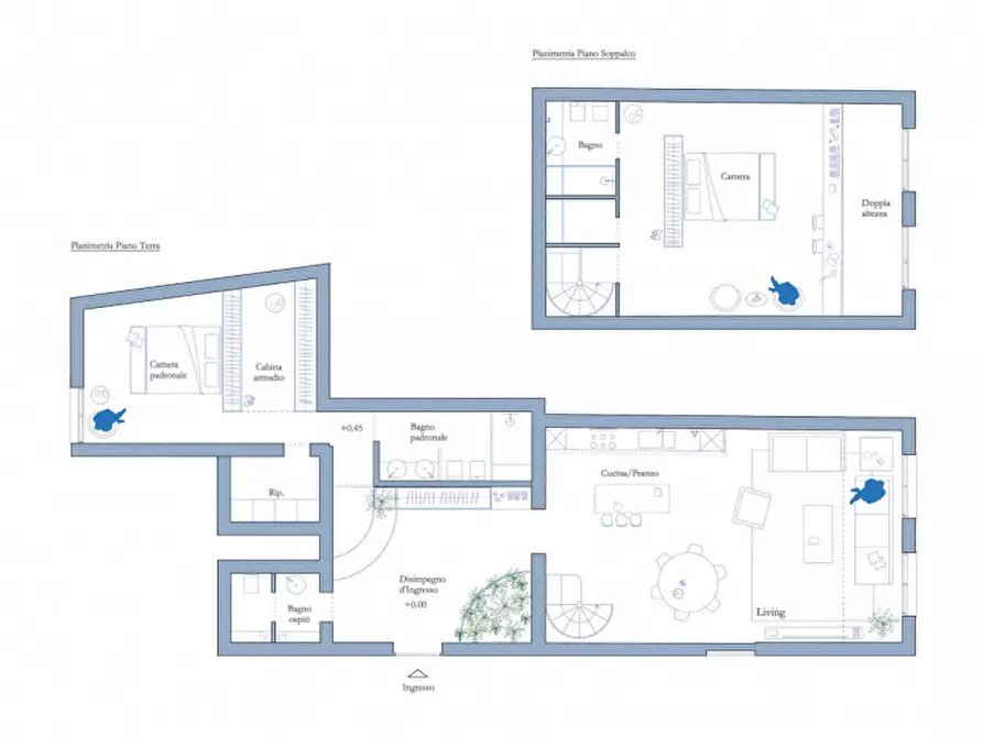 Immagine 10 di Loft/Open space in vendita  in Corso Andrea Palladio a Vicenza