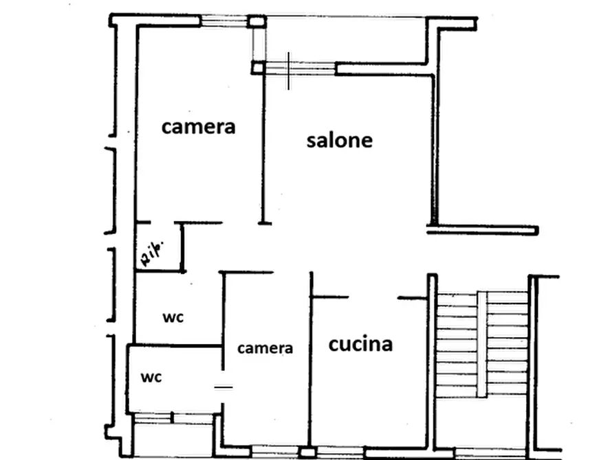 Immagine 23 di Appartamento in vendita  in via Itria 27 a Reggio Di Calabria