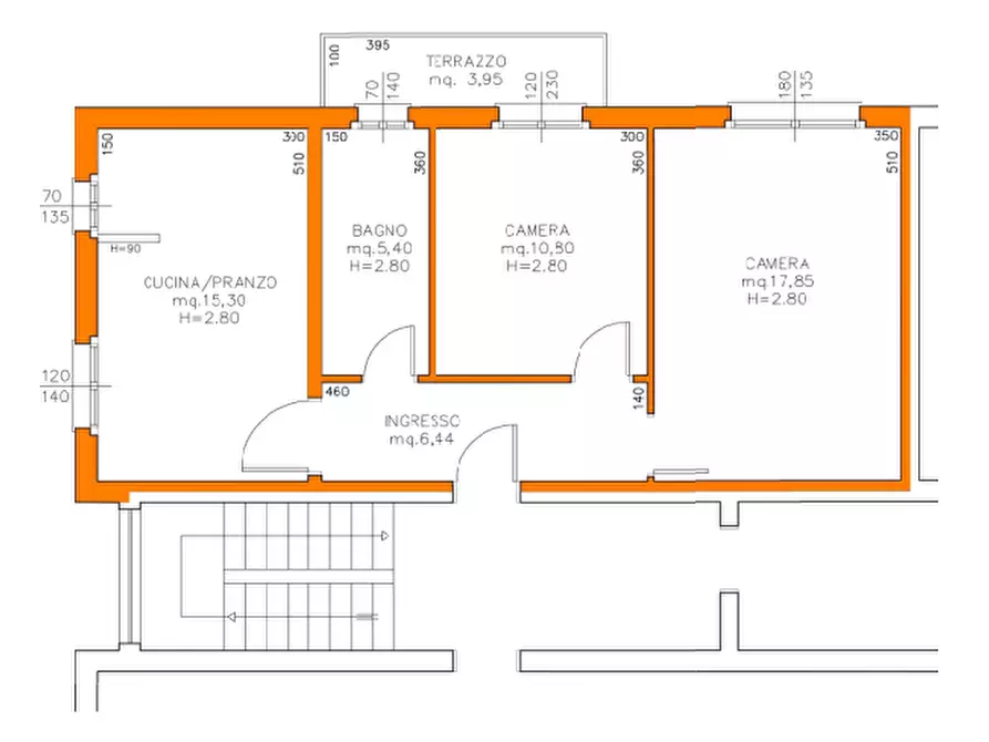 Immagine 10 di Appartamento in vendita  in Via Volturno a Venezia