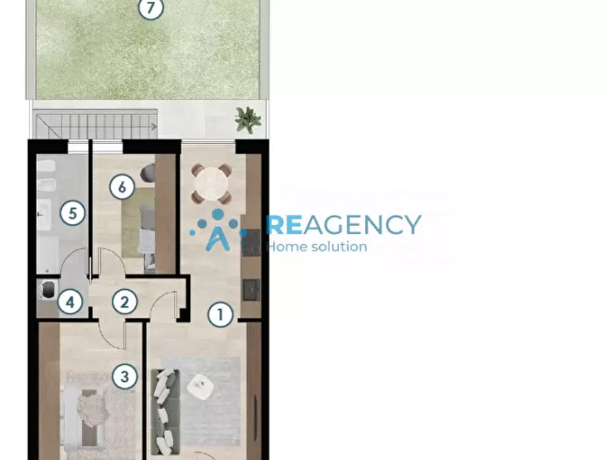 Immagine 9 di Appartamento in vendita  in Via Nazario Sauro a Thiene