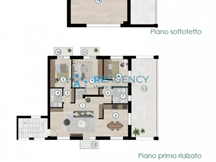 Immagine 12 di Attico in vendita  in Via Nazario Sauro a Thiene