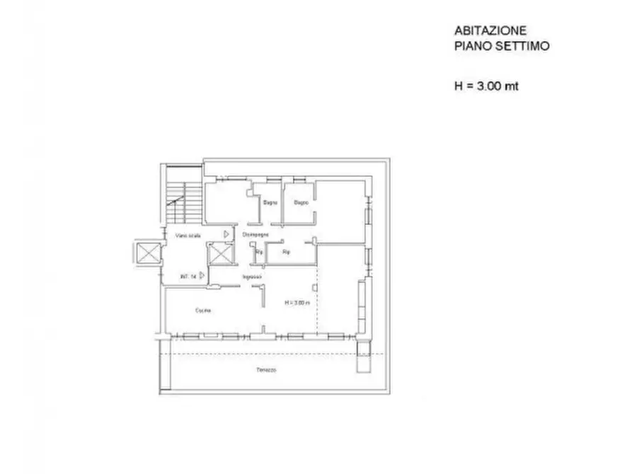 Immagine 6 di Appartamento in vendita  in Via Giacomo Trevis a Roma