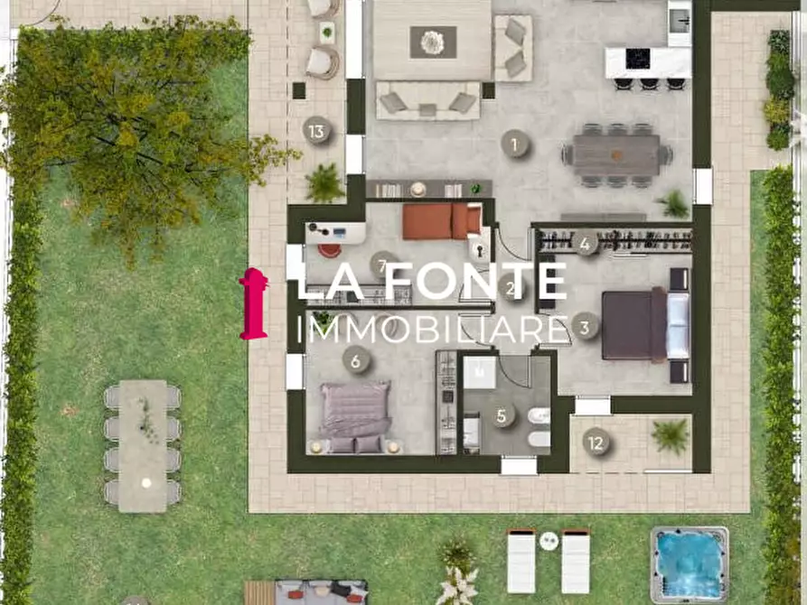 Immagine 4 di Appartamento in vendita  in Via della Costituzione a Vigonza