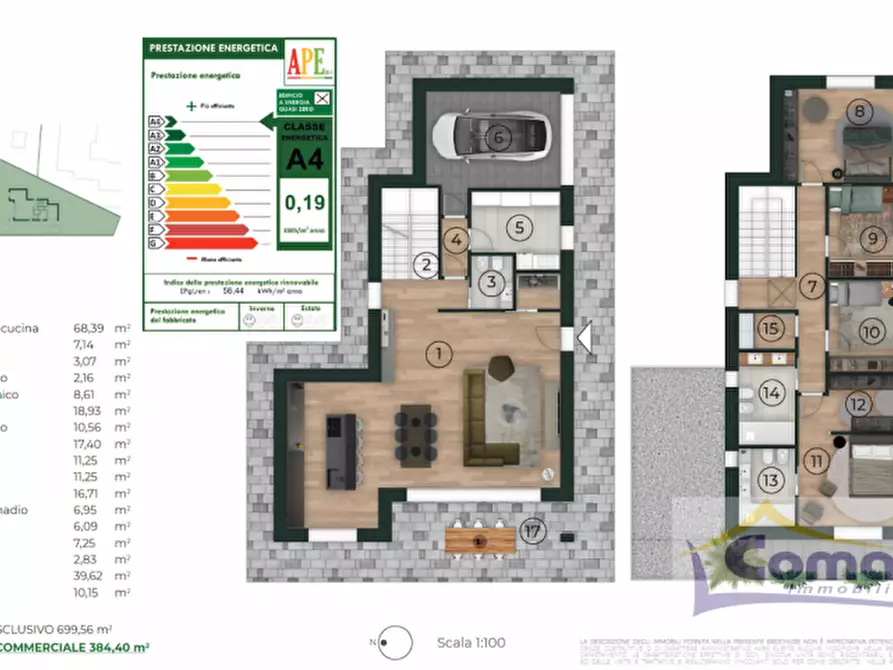 Immagine 8 di Villa in vendita  in Via Don Bosco a Selvazzano Dentro