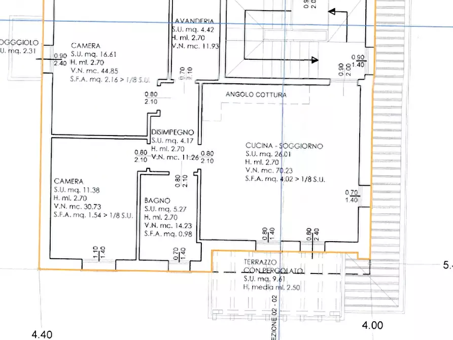 Immagine 18 di Appartamento in vendita  in Via Angarano a Colceresa