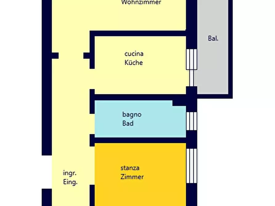 Immagine 2 di Appartamento in vendita  in Via Torino - Turinstraße a Bolzano