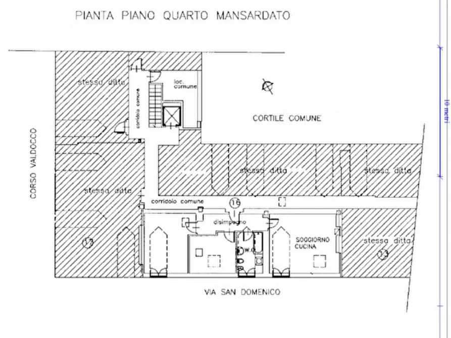 Immagine 21 di Appartamento in affitto  in Via San Domenico 34 a Torino