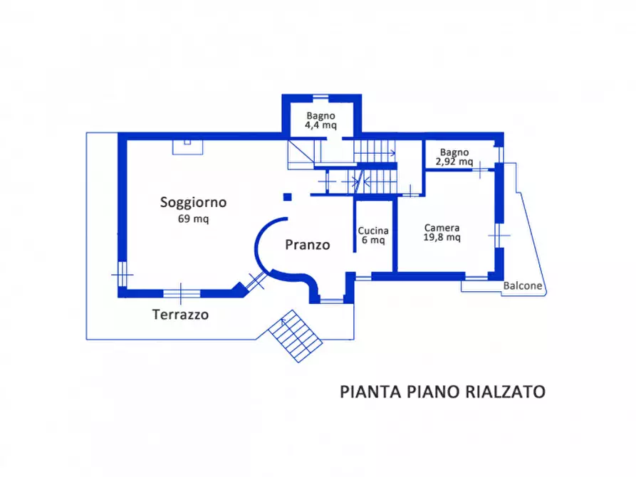 Immagine 12 di Villa in vendita  in via giacomo matteotti, 6 a Cantalice