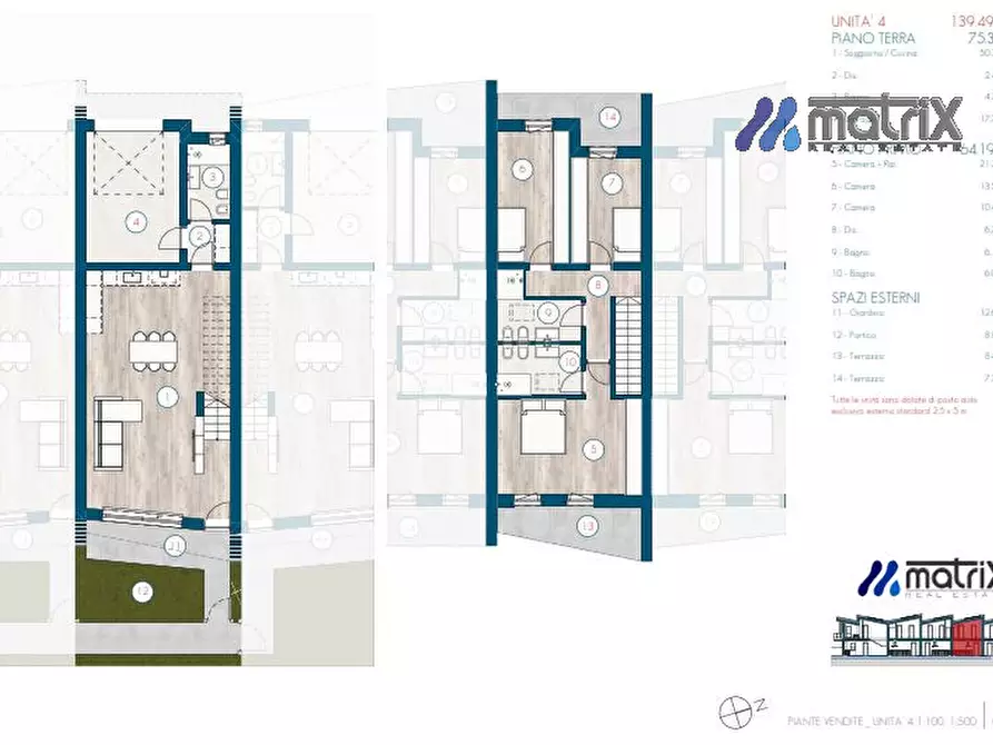 Immagine 37 di Villetta a schiera in vendita  in via roma a Sant'angelo Di Piove Di Sacco