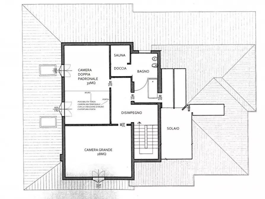 Immagine 31 di Casa bifamiliare in vendita  in VIA ALFIERI 35 a Novi Di Modena