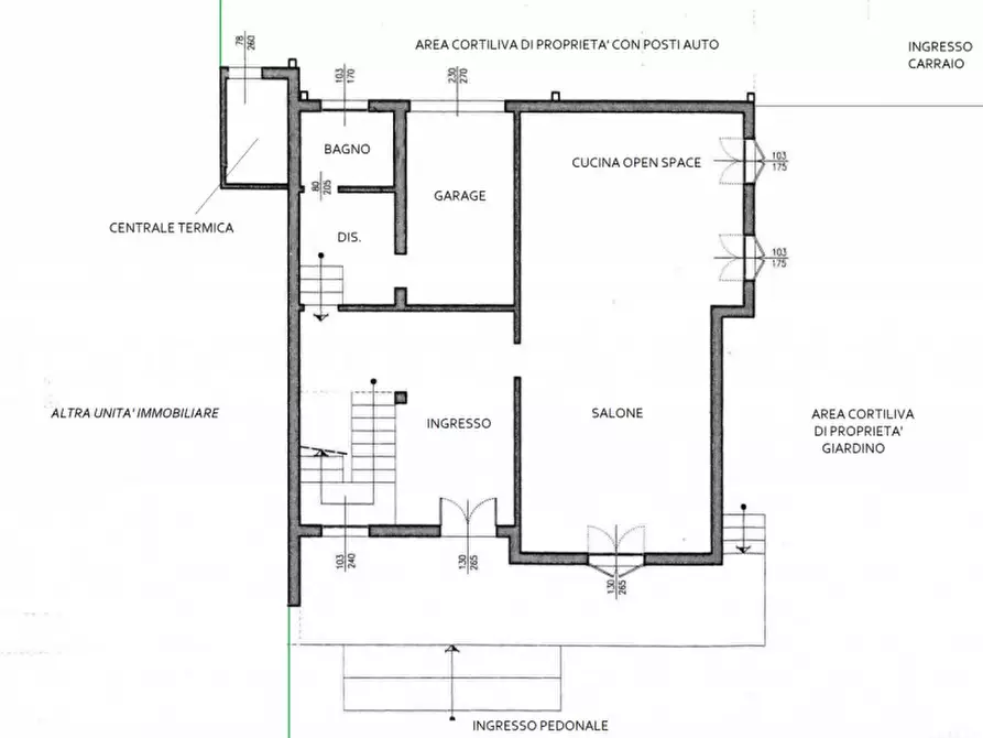 Immagine 38 di Casa bifamiliare in vendita  in VIA ALFIERI 35 a Novi Di Modena