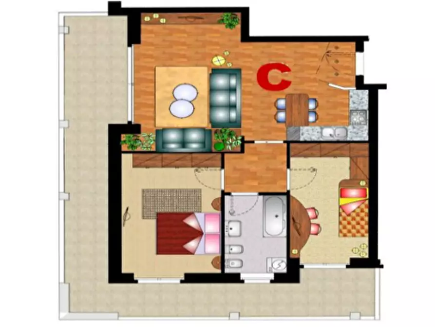 Immagine 14 di Appartamento in affitto  in piazzale XXV Aprile, 8 a Seregno