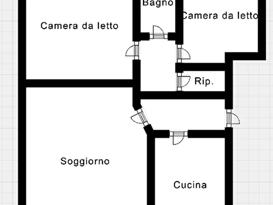 Immagine 5 di Appartamento in vendita  in viale trento a Vicenza