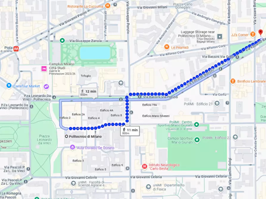 Immagine 12 di Appartamento in affitto  in Via Edoardo Bassini a Milano