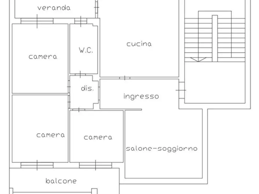 Immagine 9 di Appartamento in vendita  in Viale Piazza Armerina, 5 a Palermo