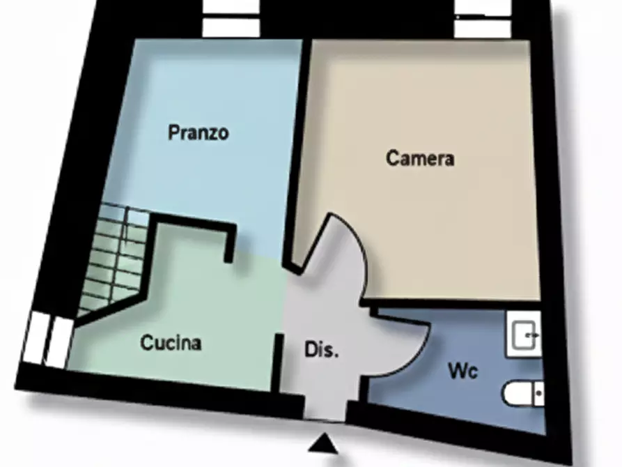 Immagine 25 di Appartamento in vendita  in Via Montorio 8 a Olevano Romano