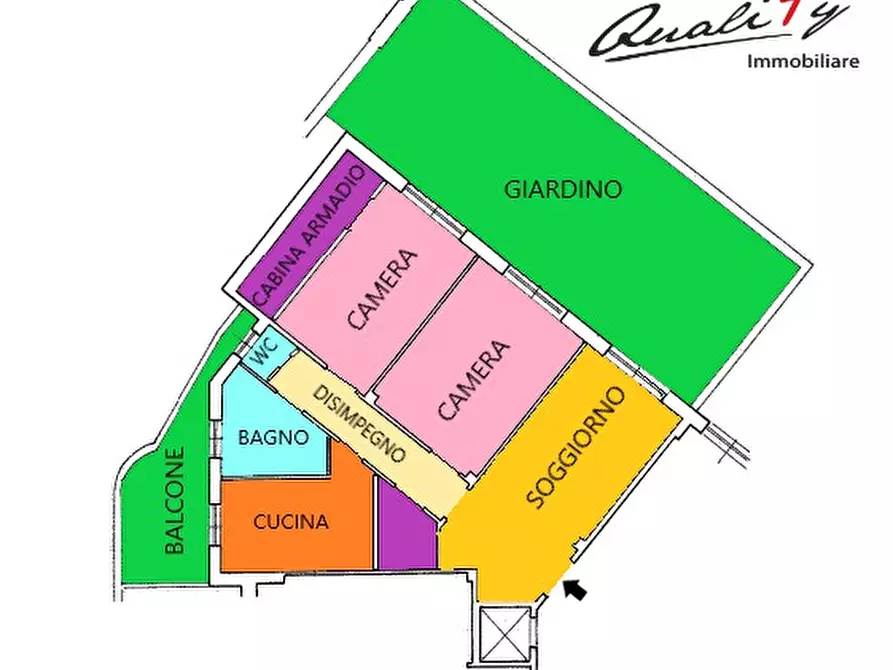 Immagine 29 di Appartamento in vendita  in Via dei Balestrucci a Roma