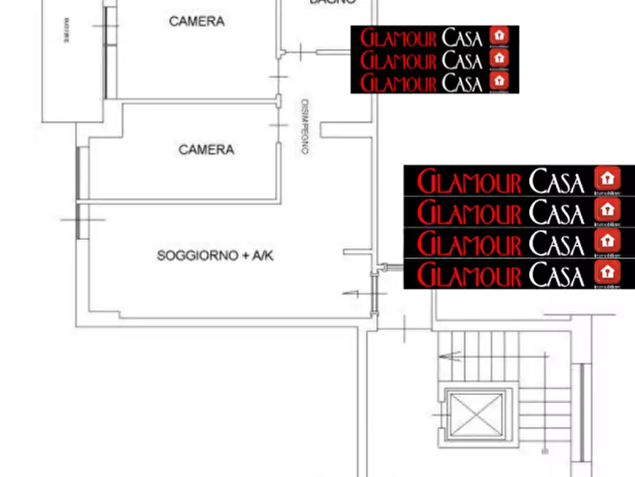 Immagine 21 di Appartamento in vendita  in Via Clemente Nono a Roma