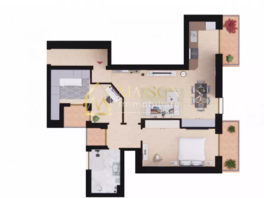 Immagine 16 di Appartamento in vendita  in Via Val Pellice a Roma