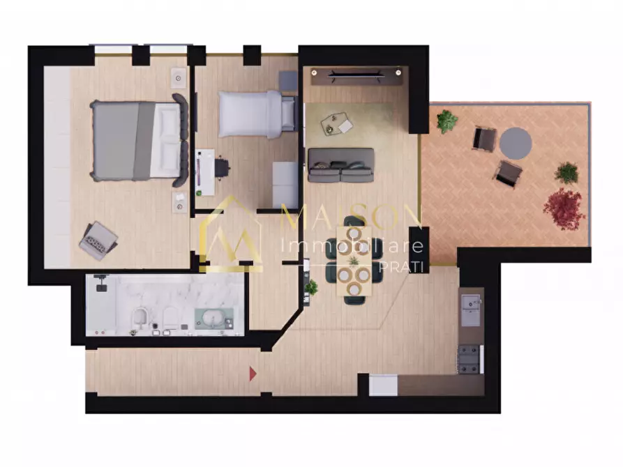 Immagine 16 di Appartamento in vendita  in Via Val Pellice a Roma