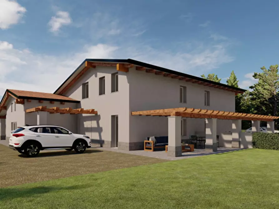 Immagine 2 di Casa bifamiliare in vendita  in Via Valli a Santa Giustina In Colle