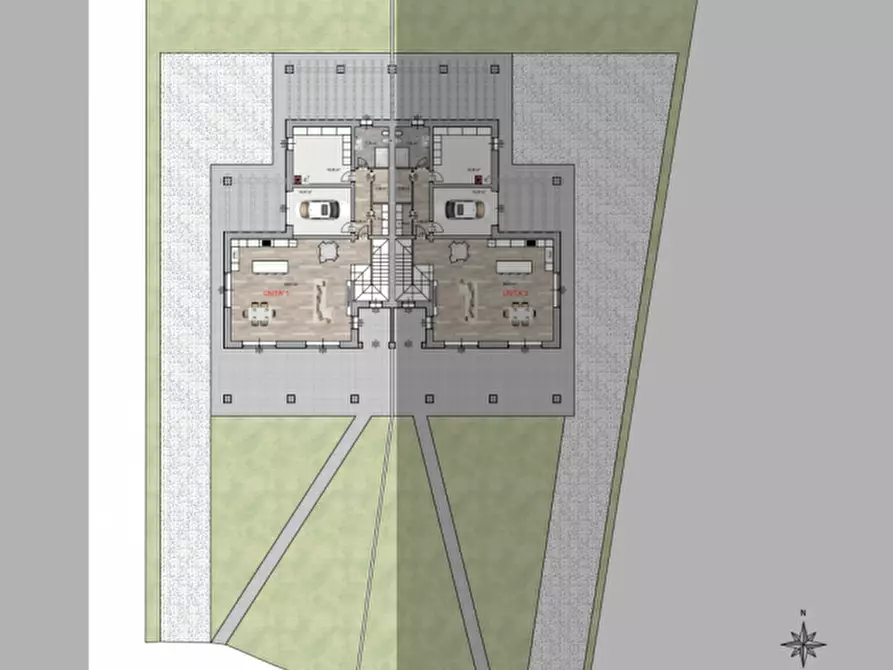 Immagine 8 di Casa bifamiliare in vendita  in Via Valli a Santa Giustina In Colle