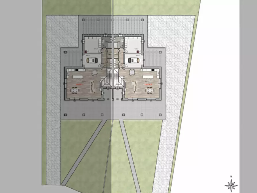 Immagine 14 di Casa bifamiliare in vendita  in Via Valli a Santa Giustina In Colle