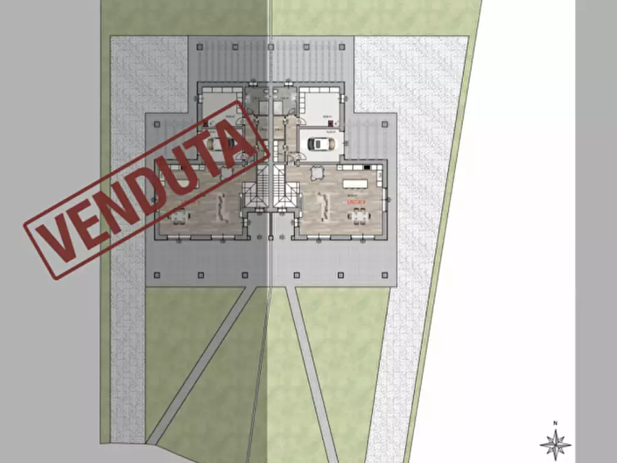Immagine 14 di Casa bifamiliare in vendita  in Via Valli a Santa Giustina In Colle