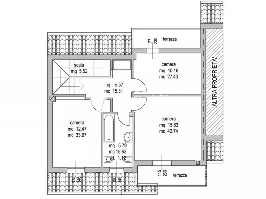Immagine 34 di Casa trifamiliare in vendita  in Via Mestre a Preganziol