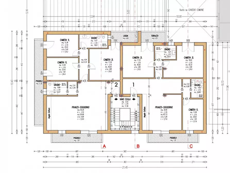 Immagine 11 di Appartamento in vendita  in VIA SAN PIO X a Veggiano