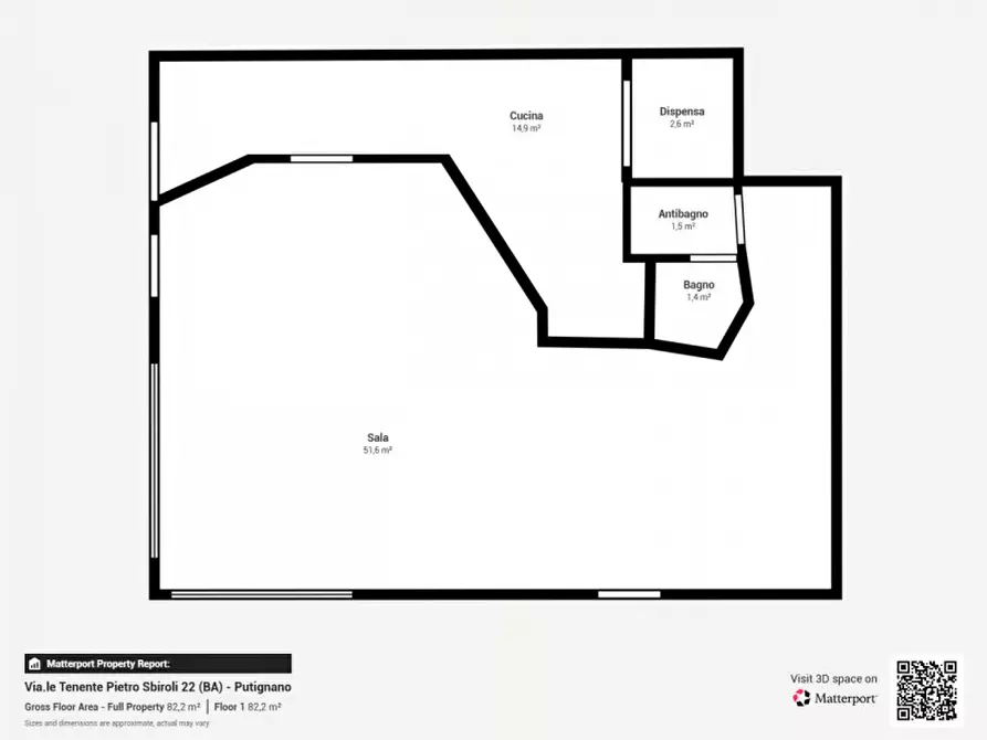Immagine 14 di Attività commerciale in vendita  in Via tenente sbiroli 22 a Putignano