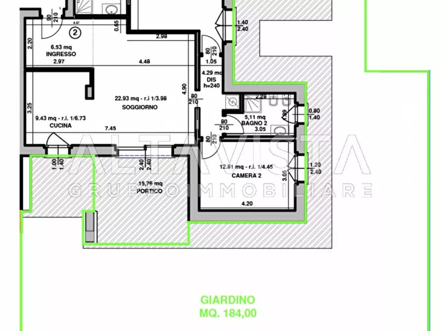 Immagine 8 di Appartamento in vendita  in Via Molino Prati a Botticino