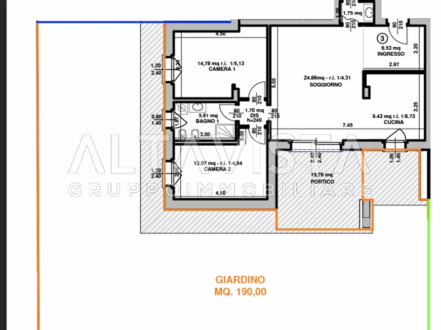 Immagine 8 di Appartamento in vendita  in Via Molino Prati a Botticino