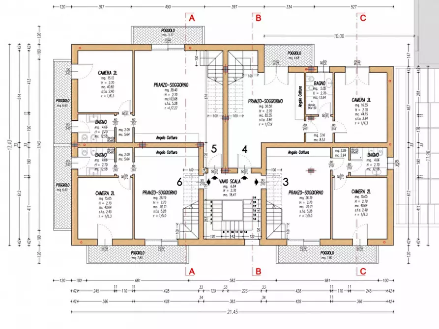 Immagine 12 di Appartamento in vendita  in VIA SAN PIO X a Veggiano