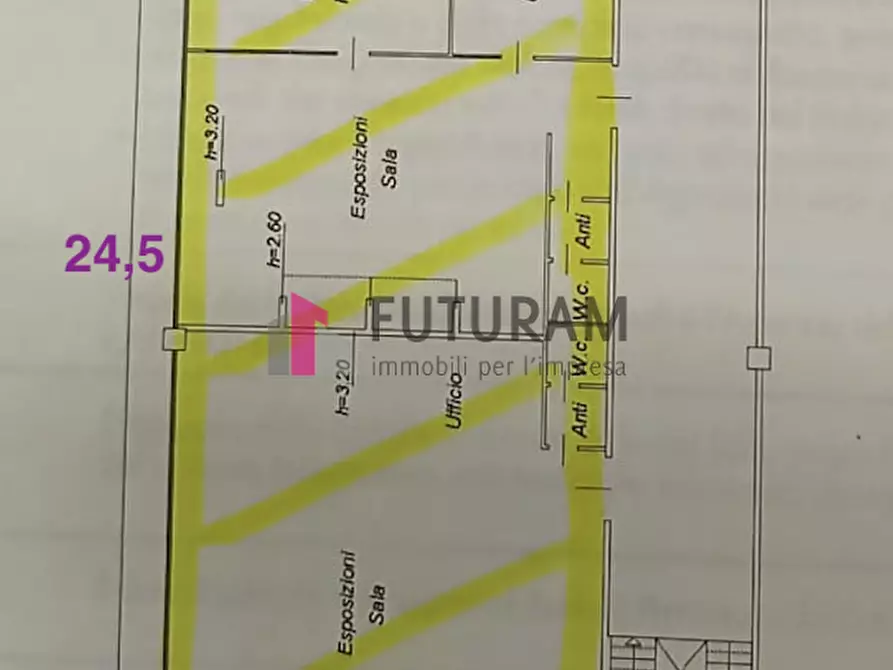 Immagine 5 di Ufficio in affitto  in VIA LONGHIN 1 a Padova