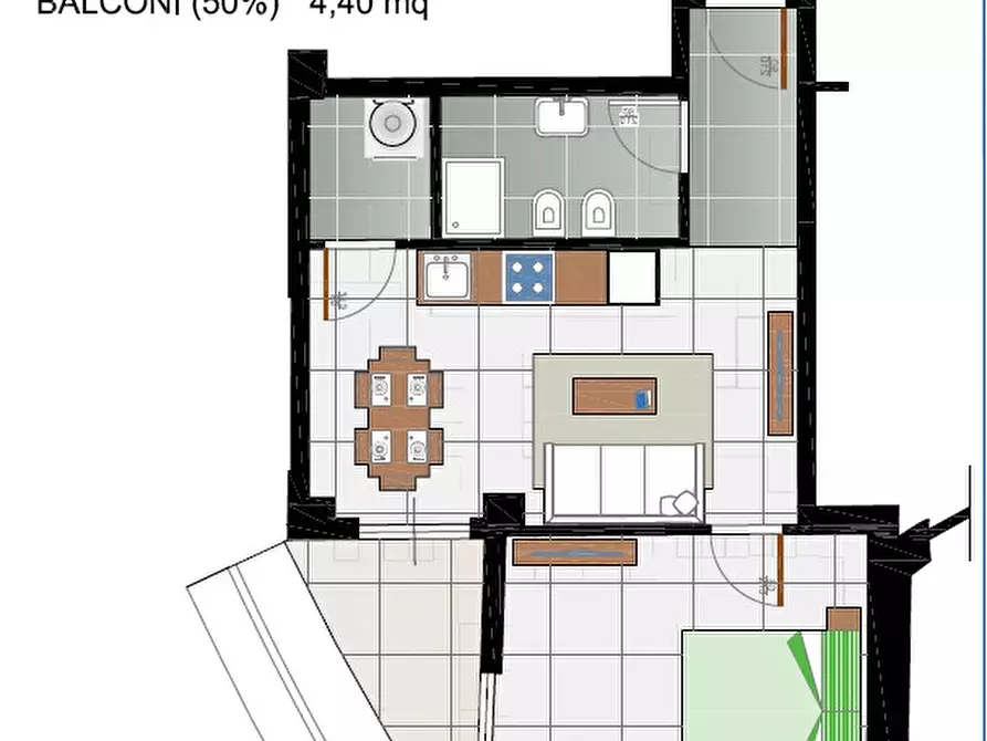 Immagine 1 di Appartamento in vendita  in Via XXV Aprile a Ancona
