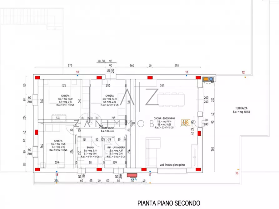 Immagine 13 di Attico in vendita  in Via Postioma di Salvarosa a Castelfranco Veneto