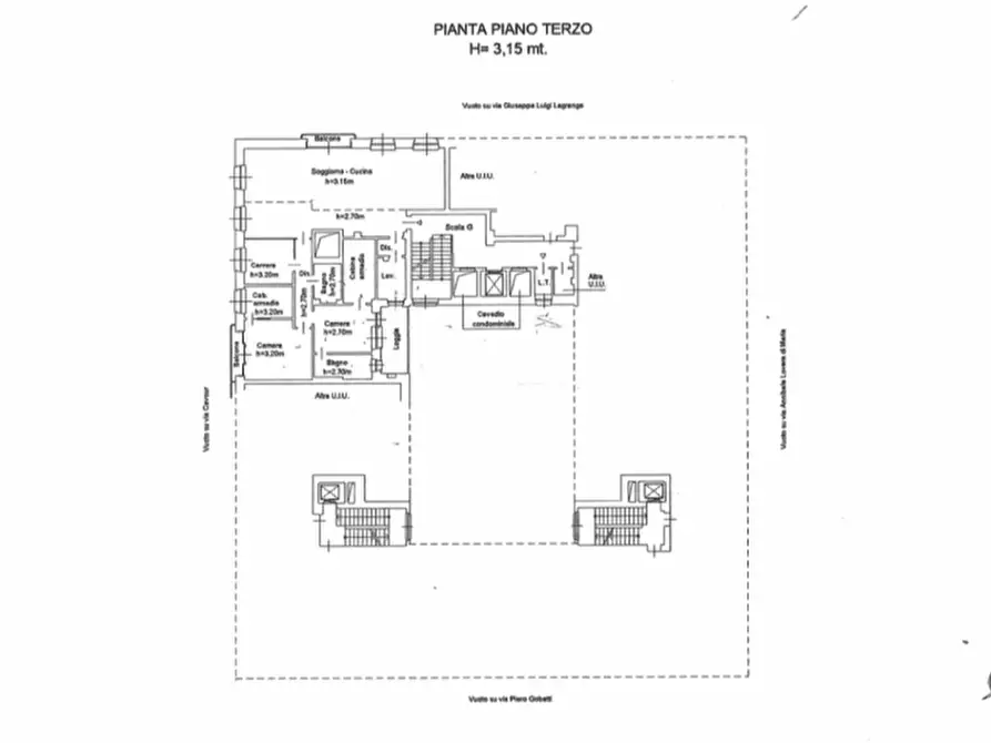Immagine 26 di Appartamento in vendita  in Via Giuseppe Luigi Lagrange 24 a Torino