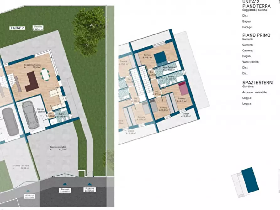 Immagine 38 di Casa bifamiliare in vendita  in via san marco a Abano Terme