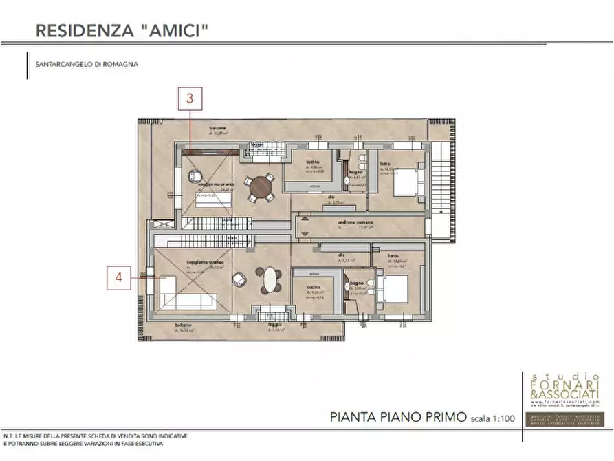 Immagine 29 di Casa quadrifamiliare in affitto  a Santarcangelo Di Romagna