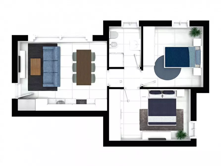 Immagine 9 di Appartamento in vendita  in via Petrarca a Misano Adriatico