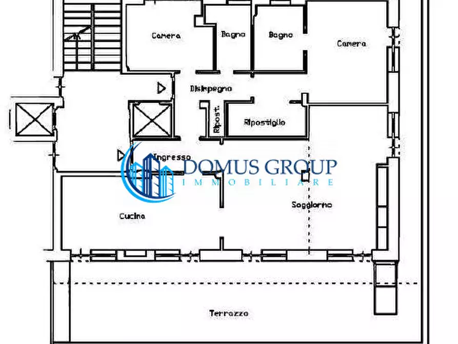 Immagine 18 di Appartamento in vendita  in VIA TREVIS GIACOMO a Roma