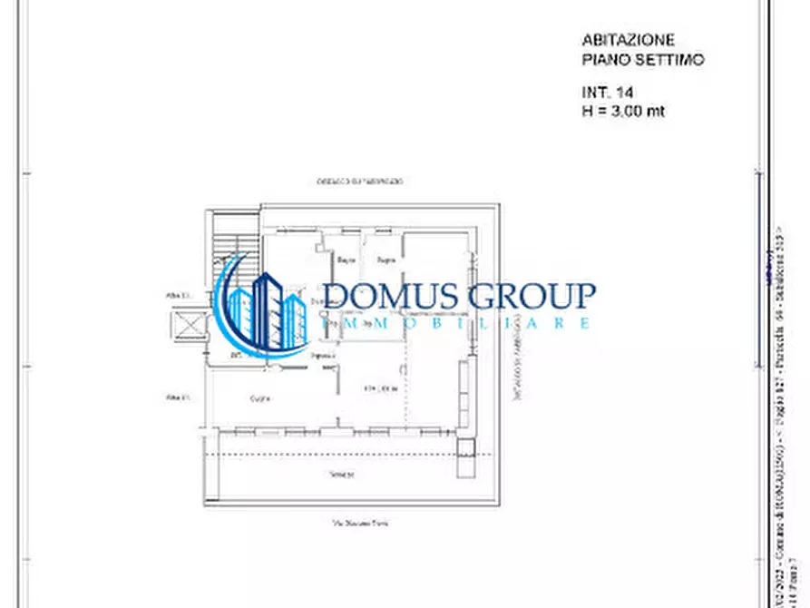 Immagine 19 di Appartamento in vendita  in VIA TREVIS GIACOMO a Roma