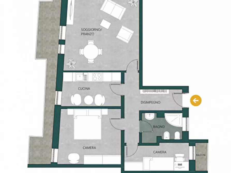 Immagine 19 di Appartamento in vendita  in Via Gardesana 1215 a Torri Del Benaco