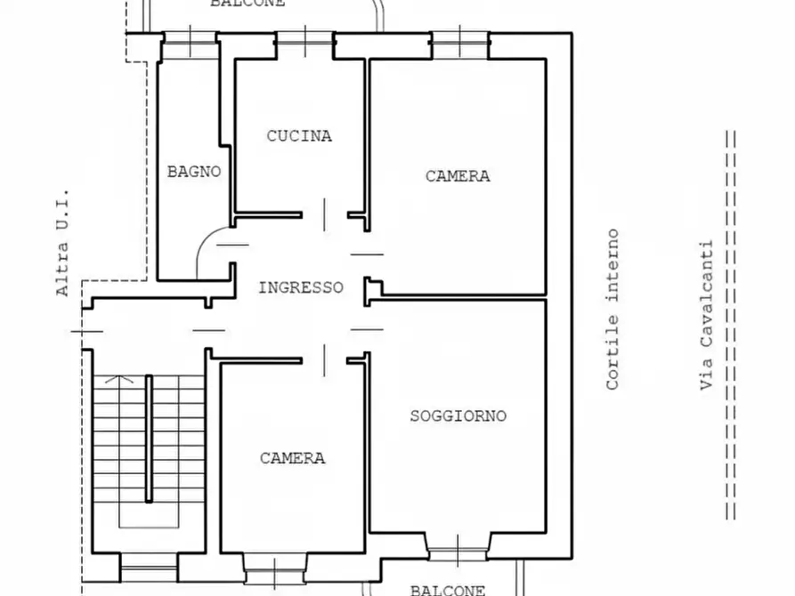 Immagine 26 di Appartamento in vendita  in Via Guido Cavalcanti 6 a Torino