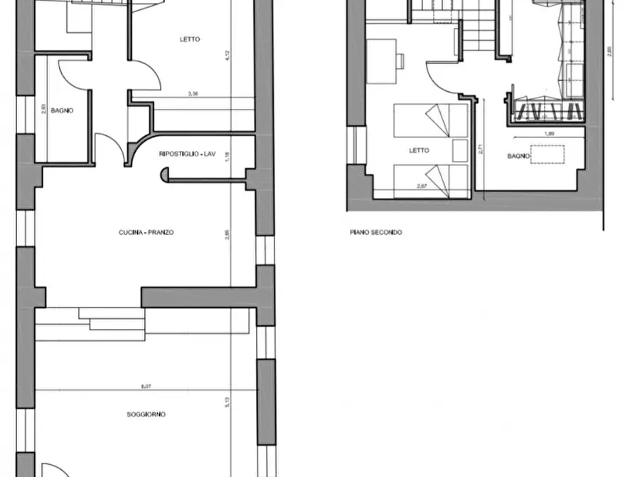 Immagine 7 di Appartamento in vendita  a Soave